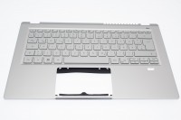 Acer Tastatur beleuchtet Deutsch (DE) + Top case silber Swift 3 SF314-43 Serie (Original)