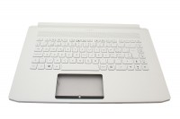 Acer Tastatur beleuchtet Schweiz/Deutsch (CH/DE) + Top case weiß Acer ConceptD 7 CN715-71 Serie (Original)