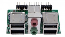 Original Acer USB Board / Audio Ausgang Veriton M460 Serie