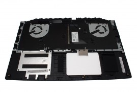 Acer Tastatur beleuchtet skandinavisch (NORDIC) + Topcase schwarz Aspire V Nitro7-592G Serie (Original)