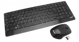 Acer Wireless Tastatur / Maus SET Deutsch (DE) schwarz Aspire Z24-880 Serie (Original)