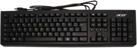 Acer USB Tastatur Deutsch (DE) schwarz  (Original)
