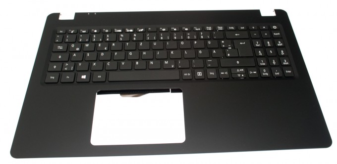 Acer Tastatur deutsch (DE) + Topcase schwarz Extensa 15 EX215-51 Serie (Original)