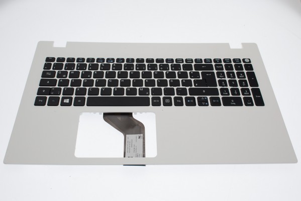 Acer Tastatur deutsch (DE) + Topcase weiß Aspire E5-532 Serie (Original)