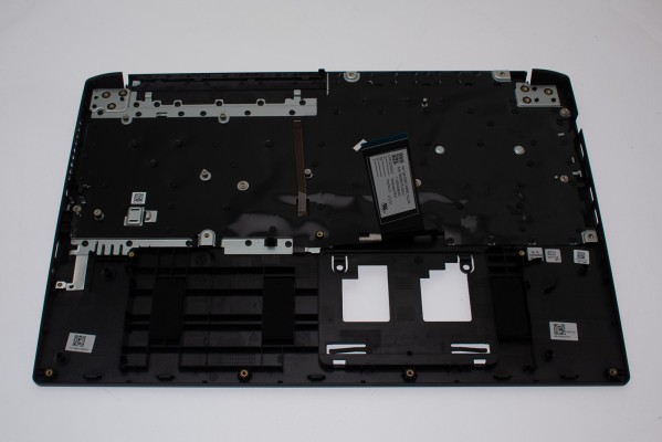 Acer Tastatur beleuchtet Deutsch (DE) + Top case schwarz Aspire 7 A715-75G Serie (Original)