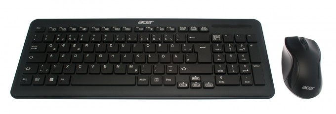 Acer Tastatur / Maus SET deutsch (DE) schwarz Aspire C24-860 Serie (Original)