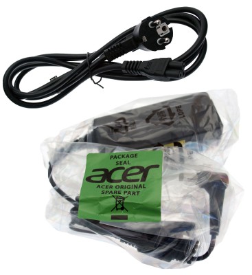 Acer Power Supply / AC Adaptor 19V / 2,1A / 40W with Power Cord EU Aspire ONE 531 (Original)