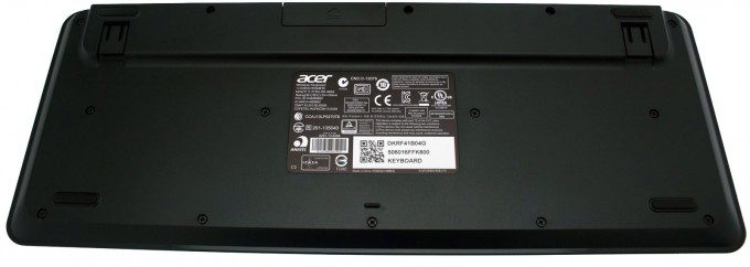 Acer Wireless Tastatur / Maus SET französisch (FR) schwarz Aspire Z1-622 Serie (Original)