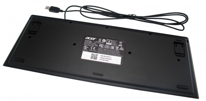 Acer USB Tastatur Deutsch (DE) schwarz Aspire XC-217 Serie (Original)