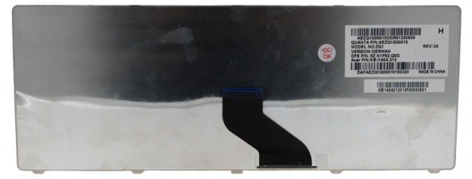 Tastatur deutsch (DE) schwarz Acer Aspire 4820Z Serie (Alternative)