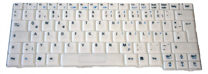 Tastatur / Keyboard (German) WKS/DFE 9J.N4282.R0G / 9JN4282R0G
