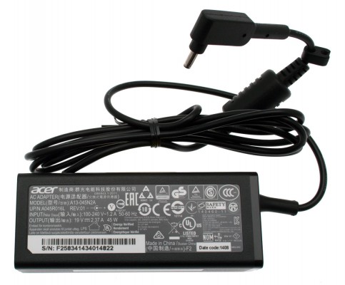 Acer Chargeur Alimentation noir 19V / 2,37A / 45W sans câble Swift 1 SF114-31 Serie (Original)