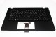 Acer Tastatur Belgien (BE) + Top case schwarz Aspire V3-372 Serie (Original)