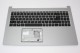 Acer Tastatur beleuchtet Deutsch (DE) + Topccase silber Aspire 5 A515-45 Serie (Original)