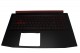 Acer Tastatur beleuchtet US-Int. (US) + Topcase schwarz Aspire Nitro 5 AN515-41 Serie (Original)