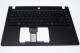 Acer Tastatur beleuchtet US-Int. (US) + Topcase schwarz TravelMate X3310-MG Serie (Original)
