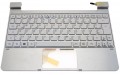 Original Acer Tastatur deutsch (DE) + Top Case silber Iconia W511 Serie