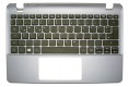 Original Acer Tastatur deutsch (DE) + Top Case grau Aspire E3-112 Serie