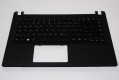 Acer Tastatur deutsch (DE) + Top Case schwarz Extensa 2408 Serie (Original)