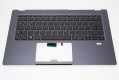 Acer Tastatur beleuchtet Deutsch (DE) + Top case blau Swift 3X SF314-510G Serie (Original)