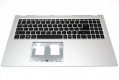 Acer Tastatur beleuchtet Englisch (EN) + Top case silber Aspire 5 A515-56 Serie (Original)