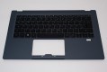 Acer Tastatur beleuchtet deutsch (DE) + Top case blau Swift 1 SF114-33 Serie (Original)