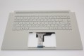 Acer Tastatur beleuchtet US-Int. (US) + Top case weiß Acer ConceptD 3 Pro CN315-72P Serie (Original)