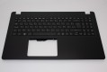 Acer Tastatur belgisch (BE) + Topcase schwarz Extensa 15 EX215-52 Serie (Original)