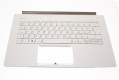 Acer Tastatur Nordisch (NORDIC) + Top case weiß Aspire S5-371T Serie (Original)
