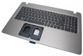 Acer Tastatur beleuchtet US-Int. (US) + Topcase silber Aspire F15 F5-573T Serie (Original)