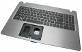 Acer Tastatur Deutsch (DE) + Top case silber Aspire F15 F5-573G Serie (Original)