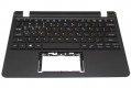 Acer Tastatur Englisch-US-Int. (US) + Top case schwarz Aspire ES1-132 Serie (Original)