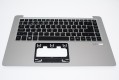 Acer Tastatur skandinavisch (NORDIC) + Topcase silber Swift 3 SF314-51 Serie (Original)