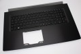 Acer Tastatur Deutsch (DE) + Top case schwarz Aspire 7 A717-71G Serie (Original)