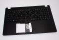 Acer Tastatur Deutsch (DE) + Top case schwarz Aspire 5 A515-52K Serie (Original)