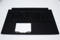 Acer Tastatur Englisch-US-Int. (US) + Top case schwarz Aspire 3 A315-53G Serie (Original)