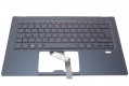 Acer Tastatur beleuchtet Deutsch (DE) + Top case blau Swift 5 SF514-54GT Serie (Original)