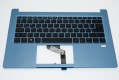 Acer Tastatur beleuchtet deutsch (DE) + Topcase blau Swift 3 SF314-57G Serie (Original)