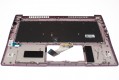 Acer Tastatur beleuchtet Deutsch (DE) + Top case lila / schwarz Swift 3 SF314-42 Serie (Original)