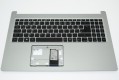 Acer Tastatur beleuchtet Deutsch (DE) + Top case silber Aspire 5 A515-55 Serie (Original)