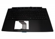 Acer Tastatur beleuchtet skandinavisch (NORDIC) + Topcase schwarz Aspire V Nitro7-593G Serie (Original)