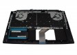 Acer Tastatur beleuchtet skandinavisch (NORDIC) + Topcase schwarz Aspire V Nitro7-593G Serie (Original)