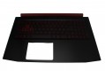 Acer Tastatur beleuchtet skandinavisch (NORDIC) + Topcase schwarz Aspire Nitro 5 AN515-31 Serie (Original)
