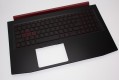Acer Tastatur beleuchtet US-Int. (US) + Topcase schwarz Aspire Nitro 5 AN515-52 Serie (Original)