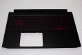 Acer Tastatur beleuchtet deutsch (DE) + Topcase schwarz Aspire Nitro 5 AN515-44 Serie (Original)