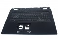 Acer Tastatur beleuchtet Deutsch (DE) + Top case schwarz Aspire Nitro 5 AN517-42 Serie (Original)