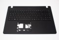 Acer Tastatur beleuchtet Deutsch (DE) + Top case schwarz TravelMate P2 P215-41 Serie (Original)