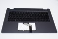 Acer Tastatur beleuchtet Deutsch (DE) + Top case schwarz TravelMate P4 P414-51 Serie (Original)